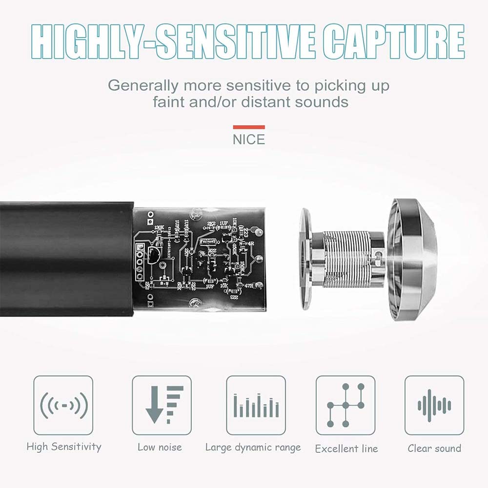 Professional USB Microphone Bundle - Condenser Mic with Sound Card & Adjustable Arm Stand for Recording/Streaming Image