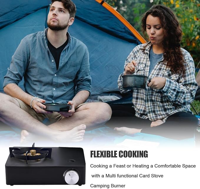 Mini Stove Camping – 3500W Portable Small Stove with Safety Features Image