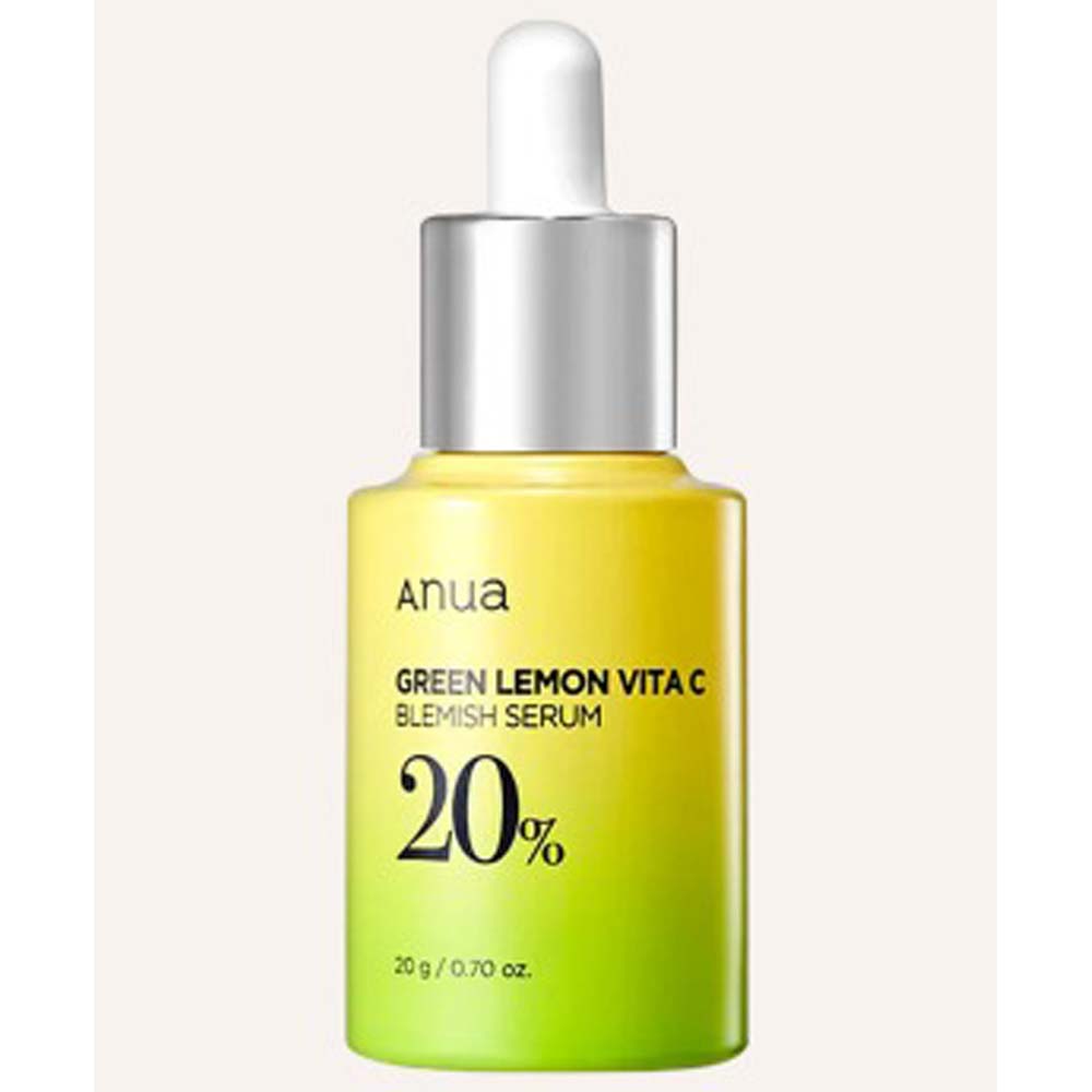 Anua Green Lemon Vitamin C Serum - 20ml with Vitamin E, Hyaluronic & Ferulic Acid for Brightening & Antioxidant Protection Image
