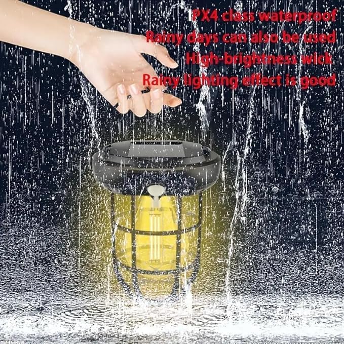 Portable Hanging Solar Light – Multifunctional, Waterproof Induction Lamp for Outdoor Environments Image