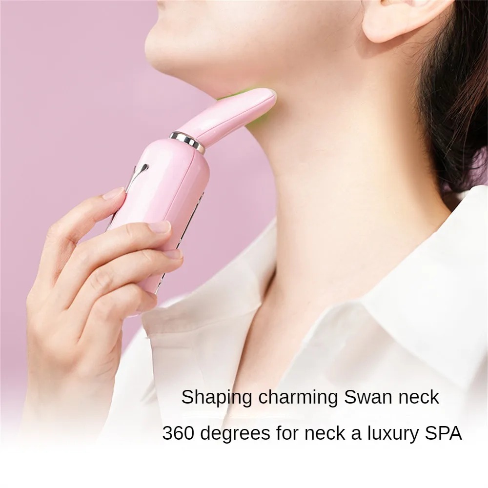 Beauty Products Neck Protection Skin Rejuvenation Lightening Tool – USB Charging Visual Skin Care Massager Image