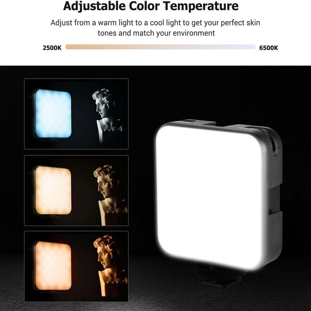 U80 LED RGB Phone Light - Mini Portable Fill Light with 16 Million Colors for Photography & Video Recording Image