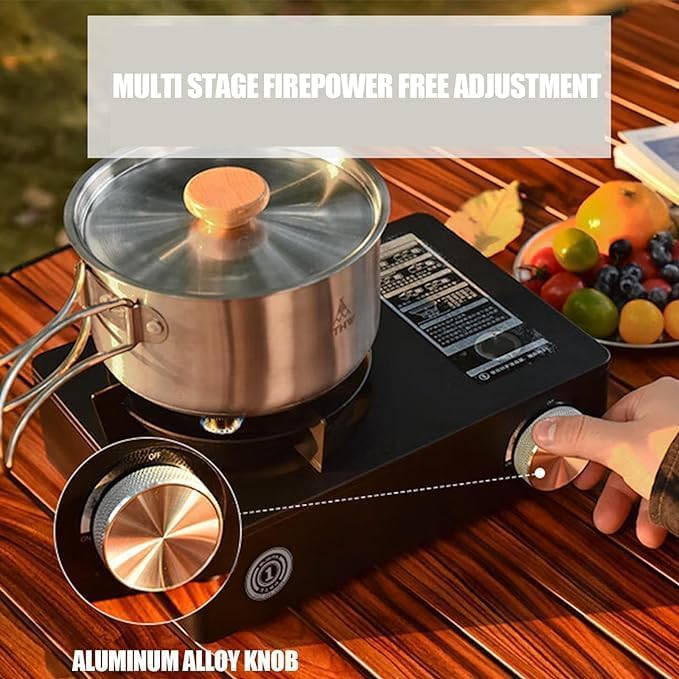 Mini Stove Camping – 3500W Portable Small Stove with Safety Features Image