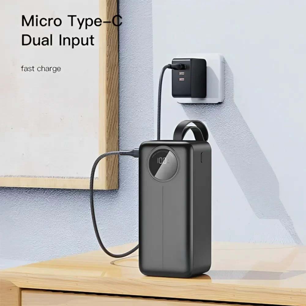 LCD Digital Display Power Bank – 30000mAh Portable Charger with Fast Charging Image