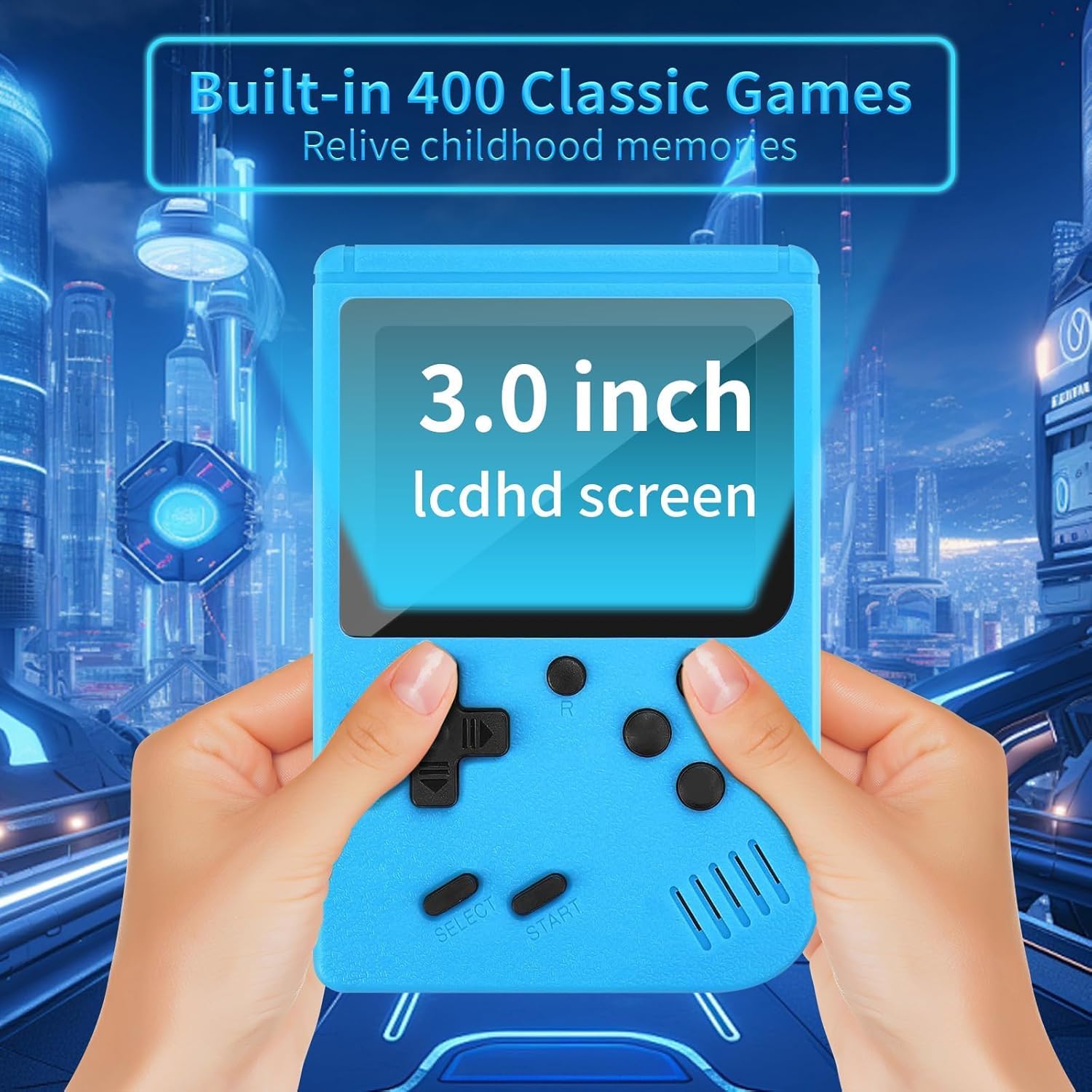 SUP Game Box Plus 400 in 1 Retro Games UPGRADED VERSION mini Portable Console Handheld Multi Color Image