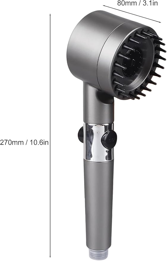 Adjustable High-Pressure Shower Head with Water Saving Filter – Ideal for Eco-Friendly Spa-Like Bathing Image