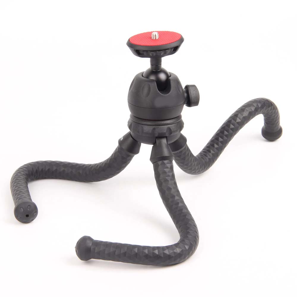 MT-25 Mini Flexible Tripod - Portable Phone & Camera Stand with Bendable Legs for Tabletop, Vlogging & Photography Image