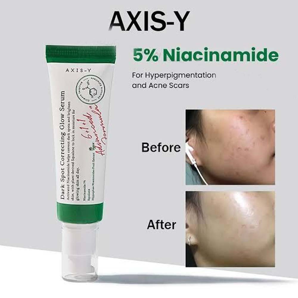 AXIS-Y Dark Spot Correcting Glow Serum - 50ml Brightening Treatment for Hyperpigmentation, Uneven Skin Tone & Dark Spots Image