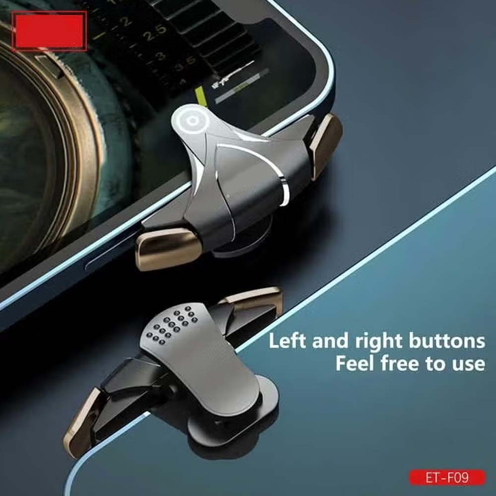 ET-F09 Finger Trigger Game Controller - Plug & Play Mobile Gamepad for iOS/Android, No Bluetooth or Charging Needed Image