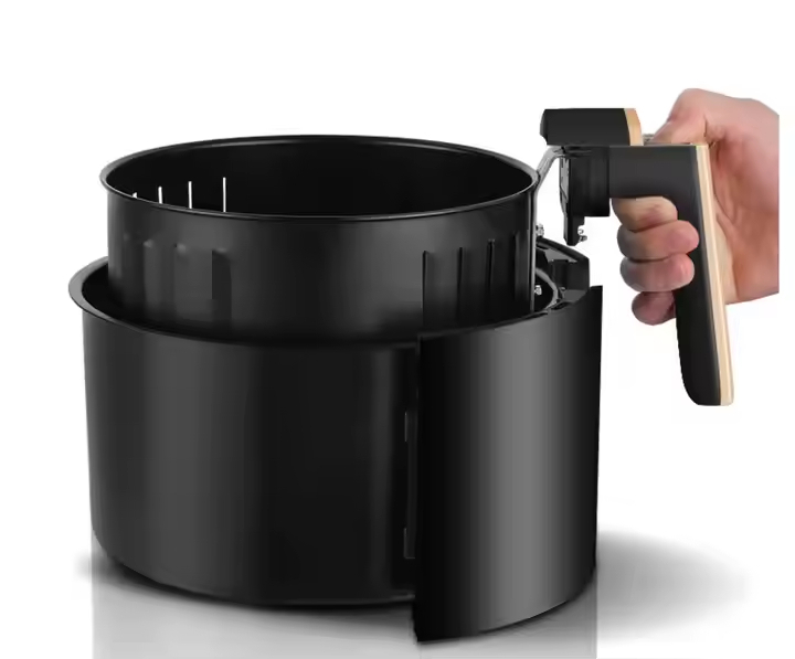 4.5L Digital Air Fryer - Oil-Free Healthy Cooking, 8 Presets, LED Touch Control, 2400W Fast Heating - Perfect for Family Meals Image