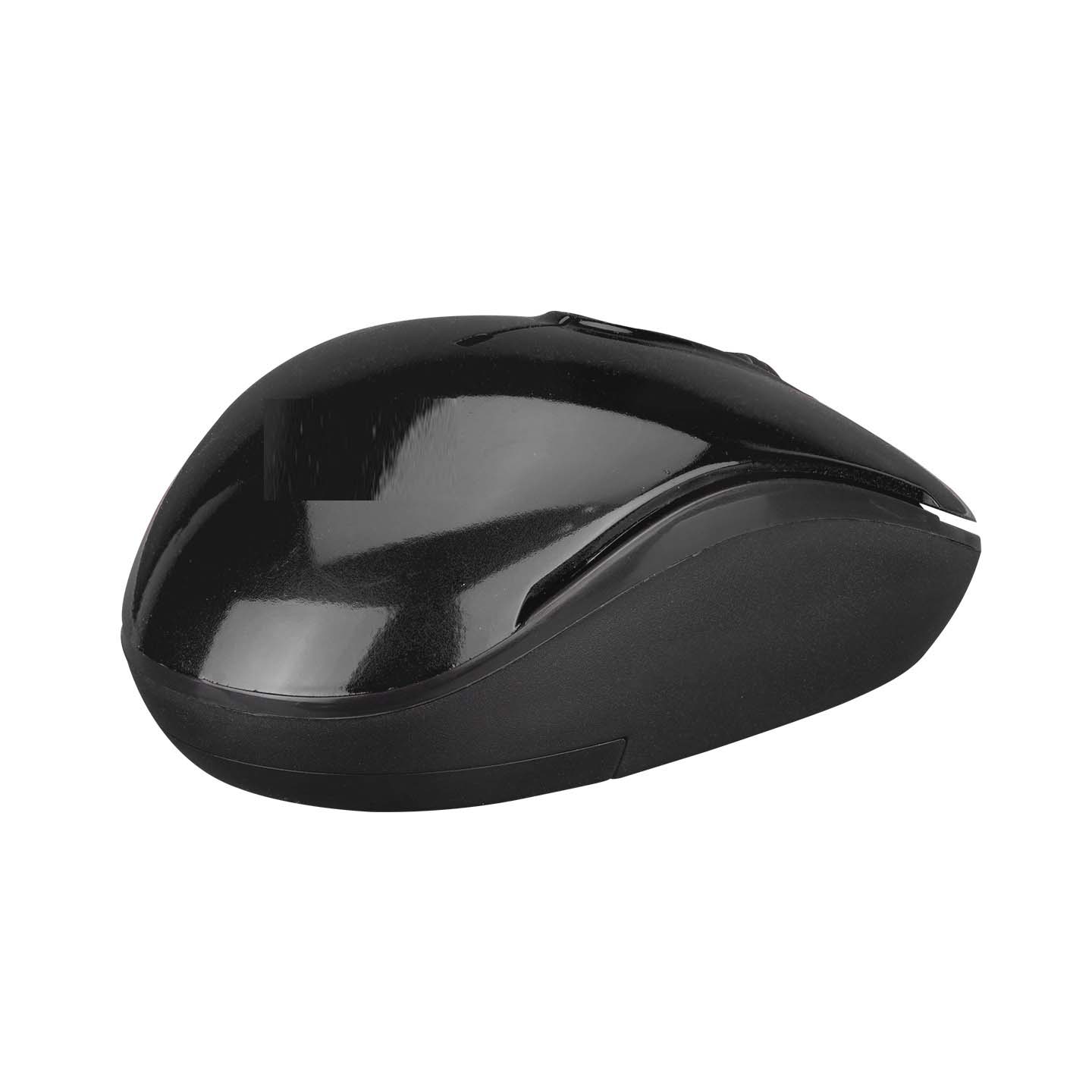 USB Black 2.4GHz Optical Wireless Mouse - Compact Design with Nano Receiver | Plug & Play Feature for Instant Setup | High-Precision Optical Reader for Fast & Accurate Tracking | Lightweight, Ergonomic Design Perfect for Home, Office, and Travel | Compatible with Windows, Mac, and Linux | Wireless Mouse with Minimal Receiver for Smooth, Reliable Performance and Quick Operations Image