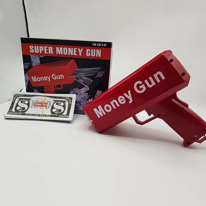 Super Money Gun | Unleash Fun & Excitement at Your Parties Image