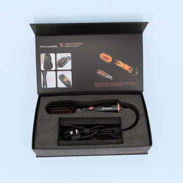 3-in-1 Hair Dryer and Styler – Hair Styling Brush with Smooth Dry Plus Technology for a Radiant Look Image
