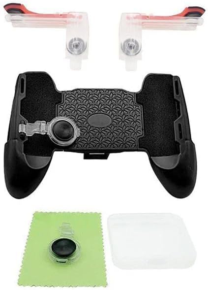 Universal Gamepad Shooter Trigger – Mobile Phone Game Controller with M24 Fire Buttons for PUBG, Compatible with Android & iOS Image