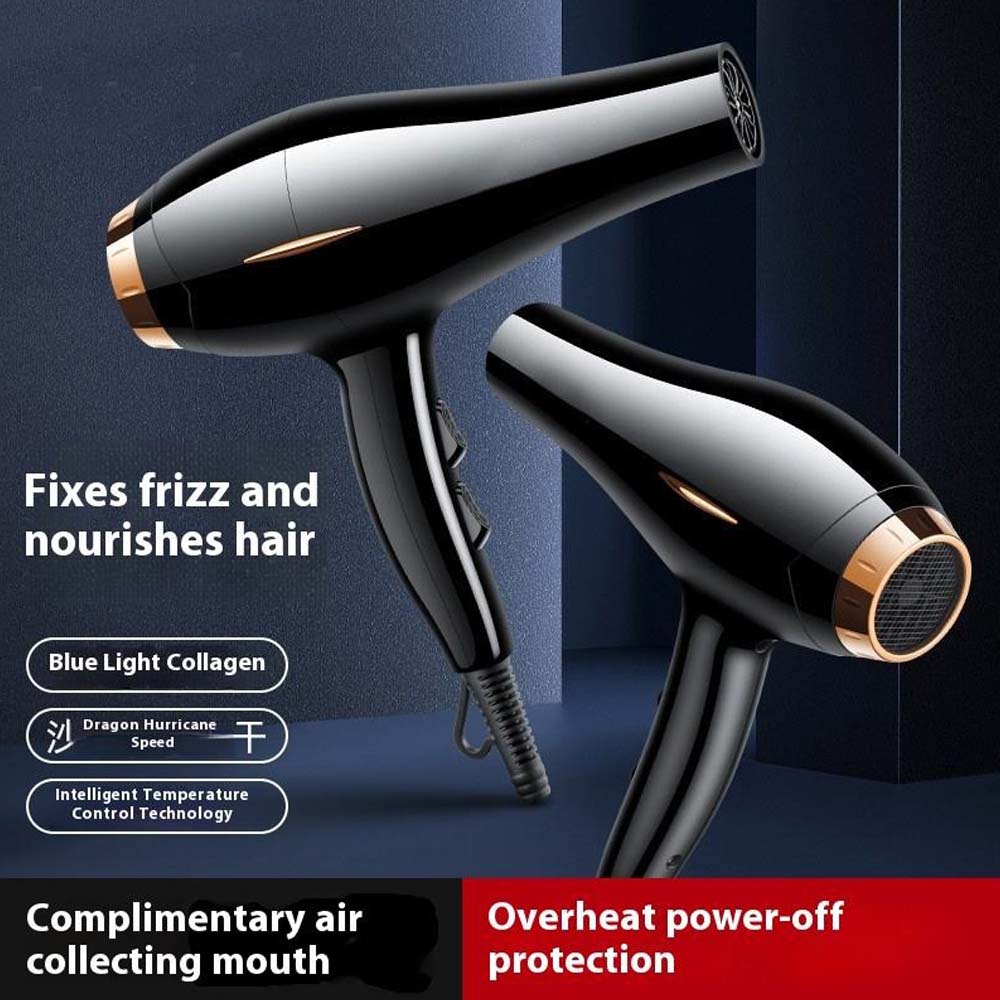 NUSHI NS-2203 Professional Hair Dryer. 2000W powerful ionic blow dryer for fast, frizz-free drying at home or salon. Image