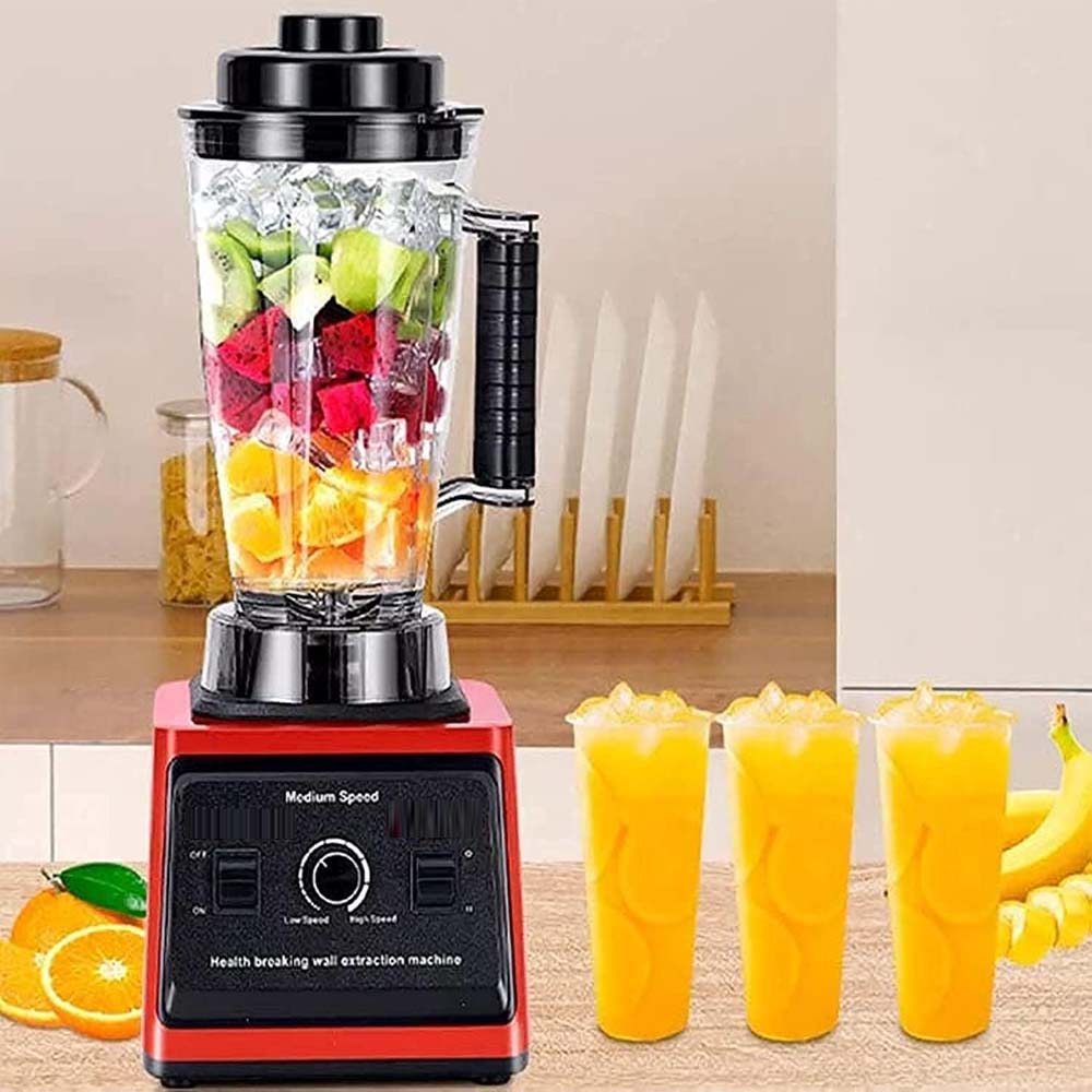 2-in-1 Electric Blender & Juicer - 4500W Heavy Duty Commercial Mixer for Hotels, Restaurants, Cafes & Household Use Image