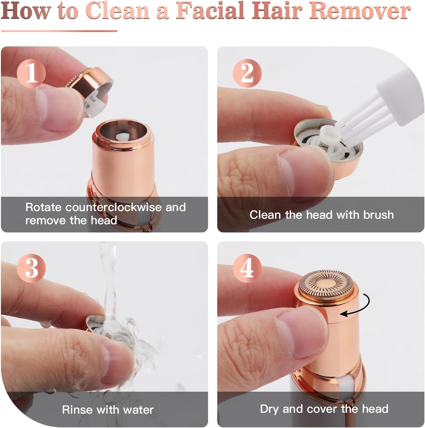 Flawbless Facial Hair Remover for Women – Elegance Meets Efficiency Image