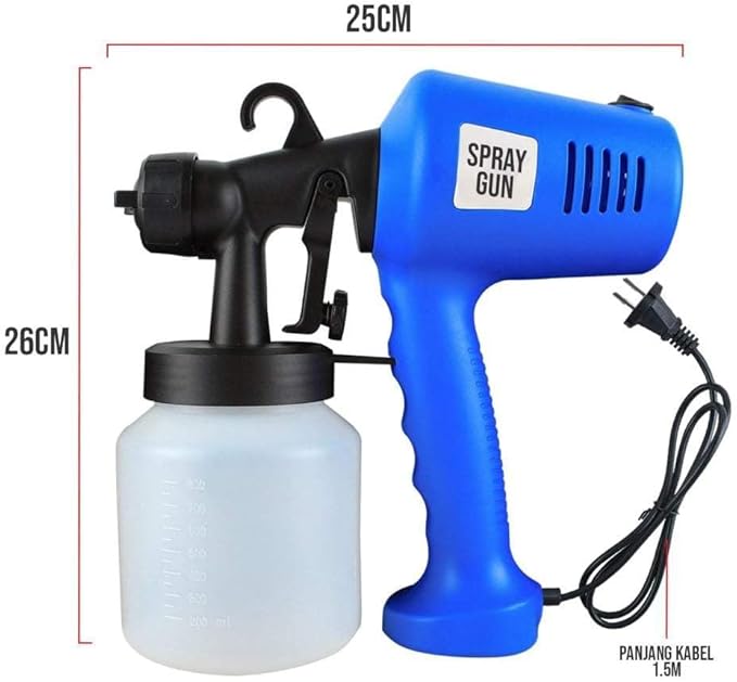 400W Electric Paint Sprayer Gun – Airbrush Spray Gun for Home Painting Image