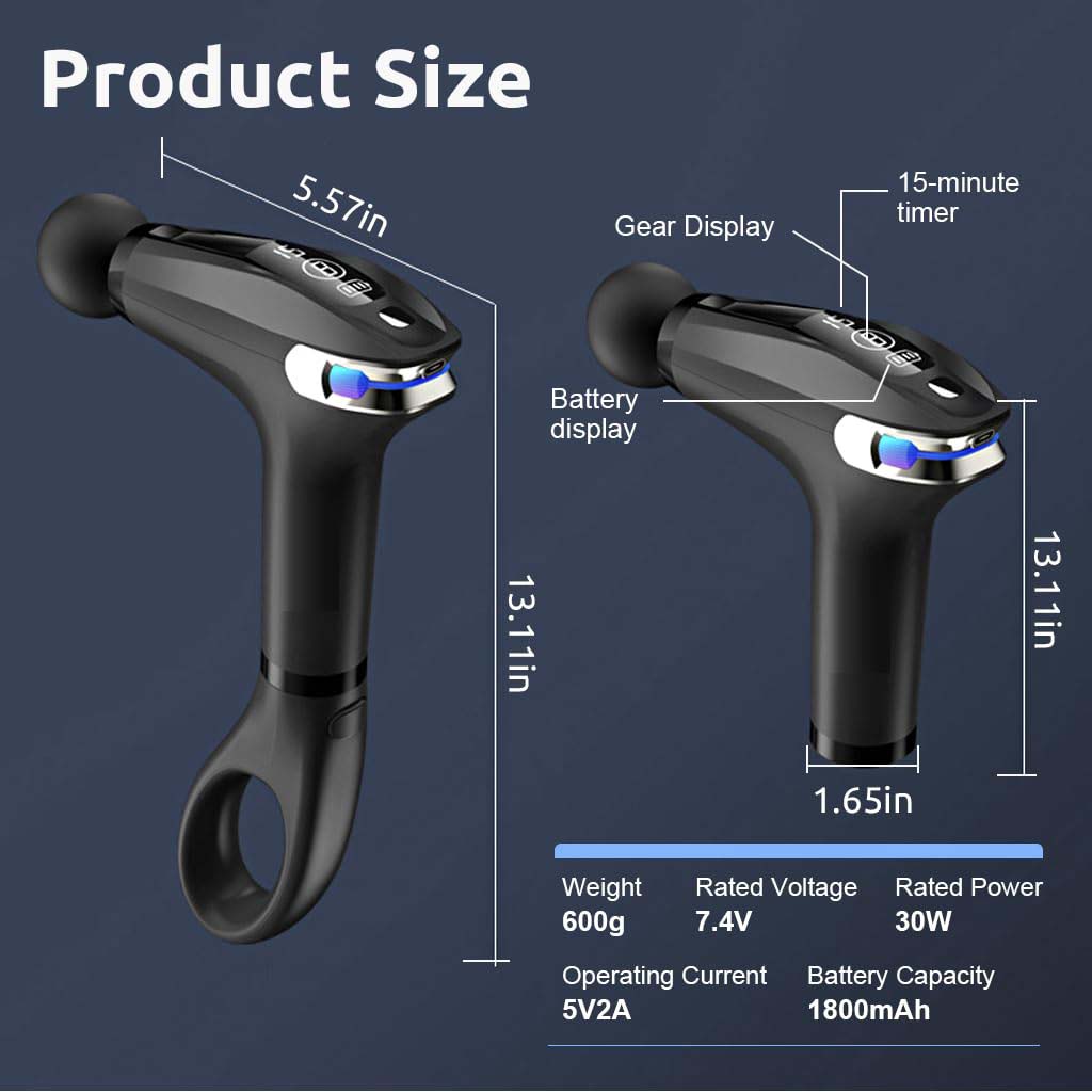 Professional Massage Gun – The Ultimate Tool for Comprehensive Deep Tissue Relief Image