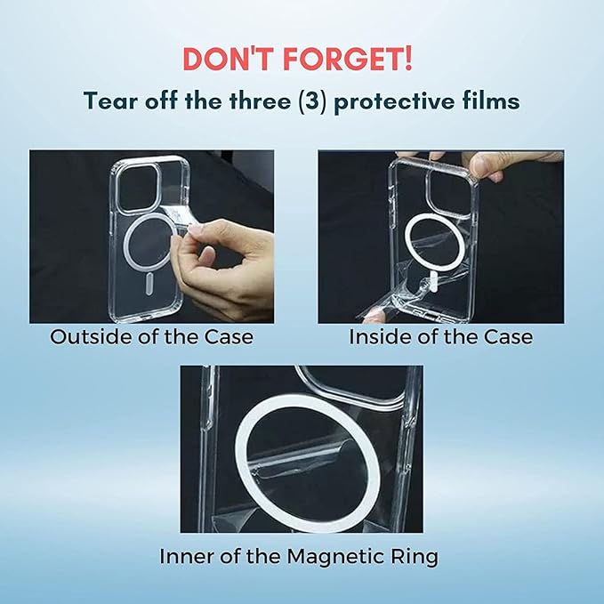 MagSafe Compatible Magnetic Phone Case with Camera Control | Military-Grade Shock Protection for iPhone 11, 11 Pro, 11 Pro Max – Includes Free Screen Protector Image