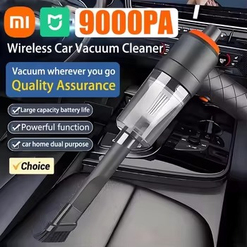 6000Pa Cordless Portable Handheld Vacuum Cleaner | High Power Vacuum Cleaner for Home, Office, and Car Cleaning Image