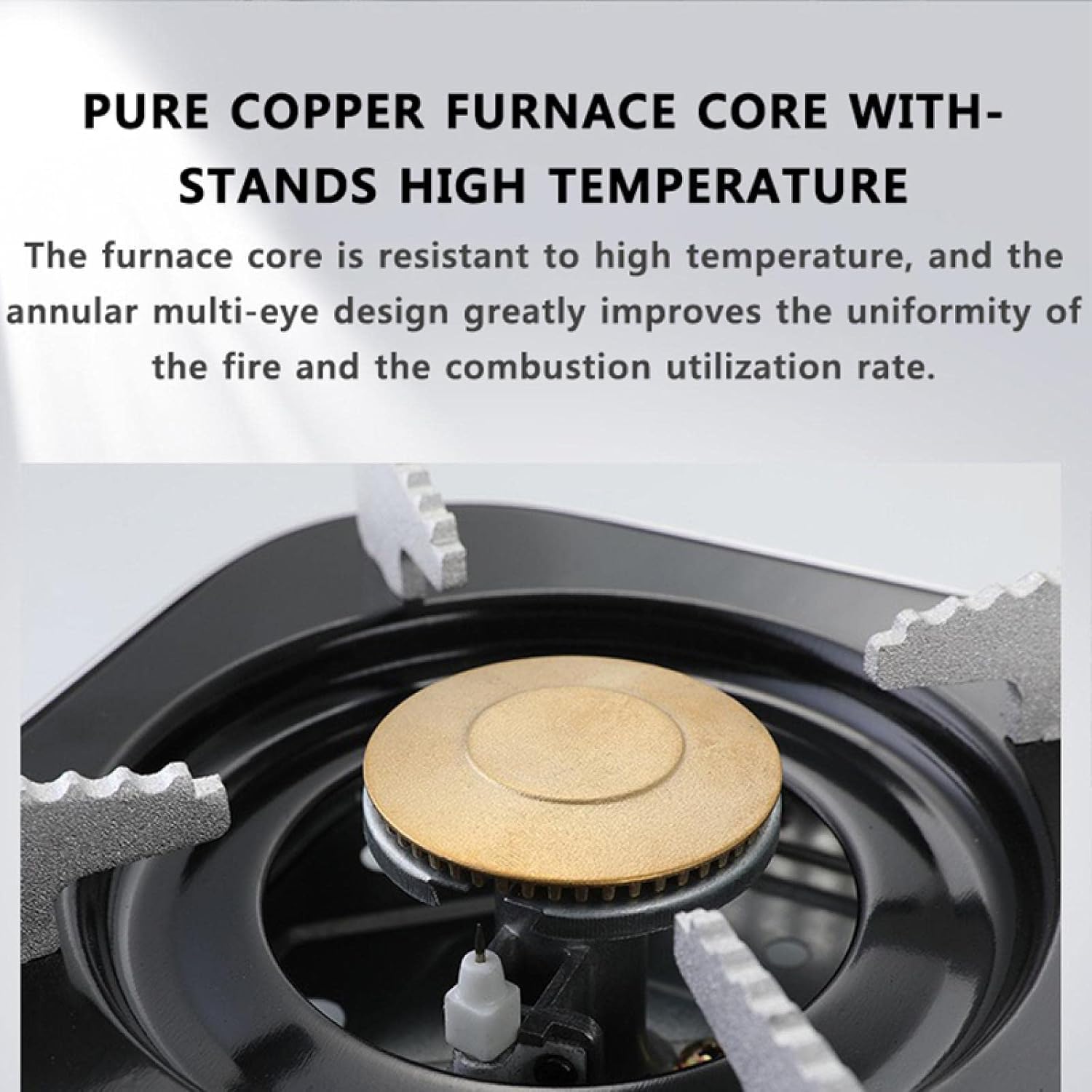 Gas Cooker Outdoor Mini Square Stove | Portable Folding Gas Stove | Camping Stove | Cooking Appliance for Outdoor Adventures Image