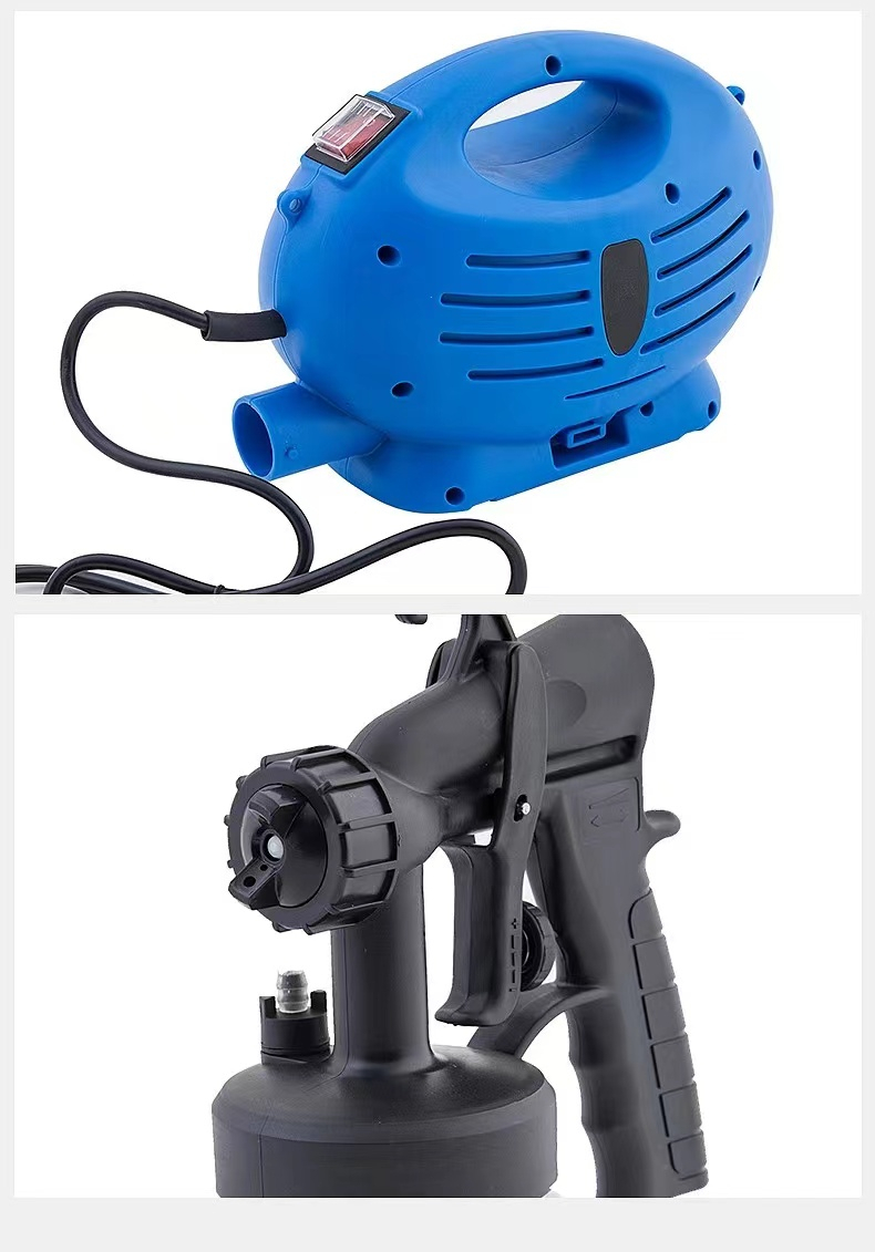 Multifunctional High-Pressure Electric Spray Gun | 800ml Paint Gun for Home & Professional Use | Adjustable Nozzle & High-Pressure Technology | Perfect for Walls, Furniture, and DIY Projects | Easy-to-Use, Lightweight, and Durable Design Image