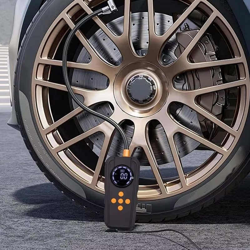 Portable 12V 150PSI Wireless Car Air Compressor with LED Display Image