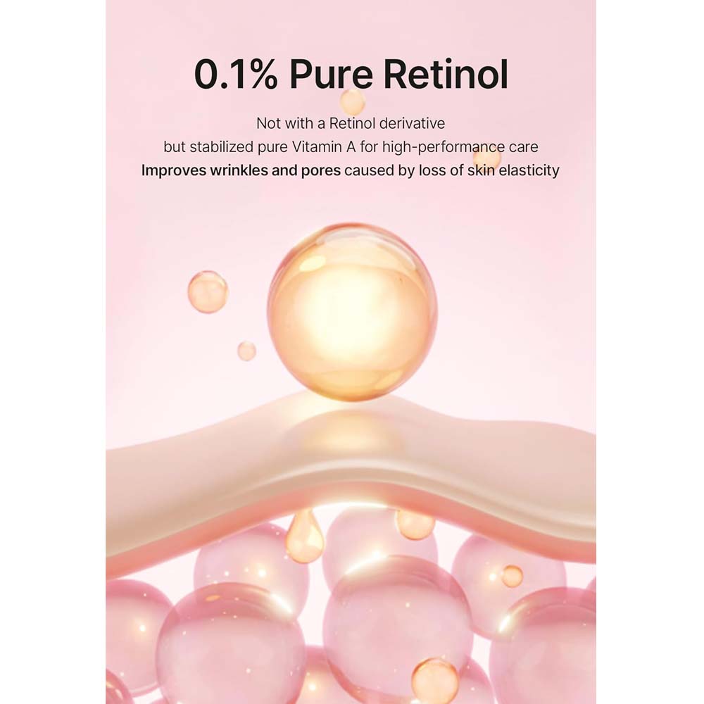 THE VITA-A Retinol Shot Tightening Serum. Potent anti-aging treatment for wrinkles, firmness & skin renewal. 30ml. Image