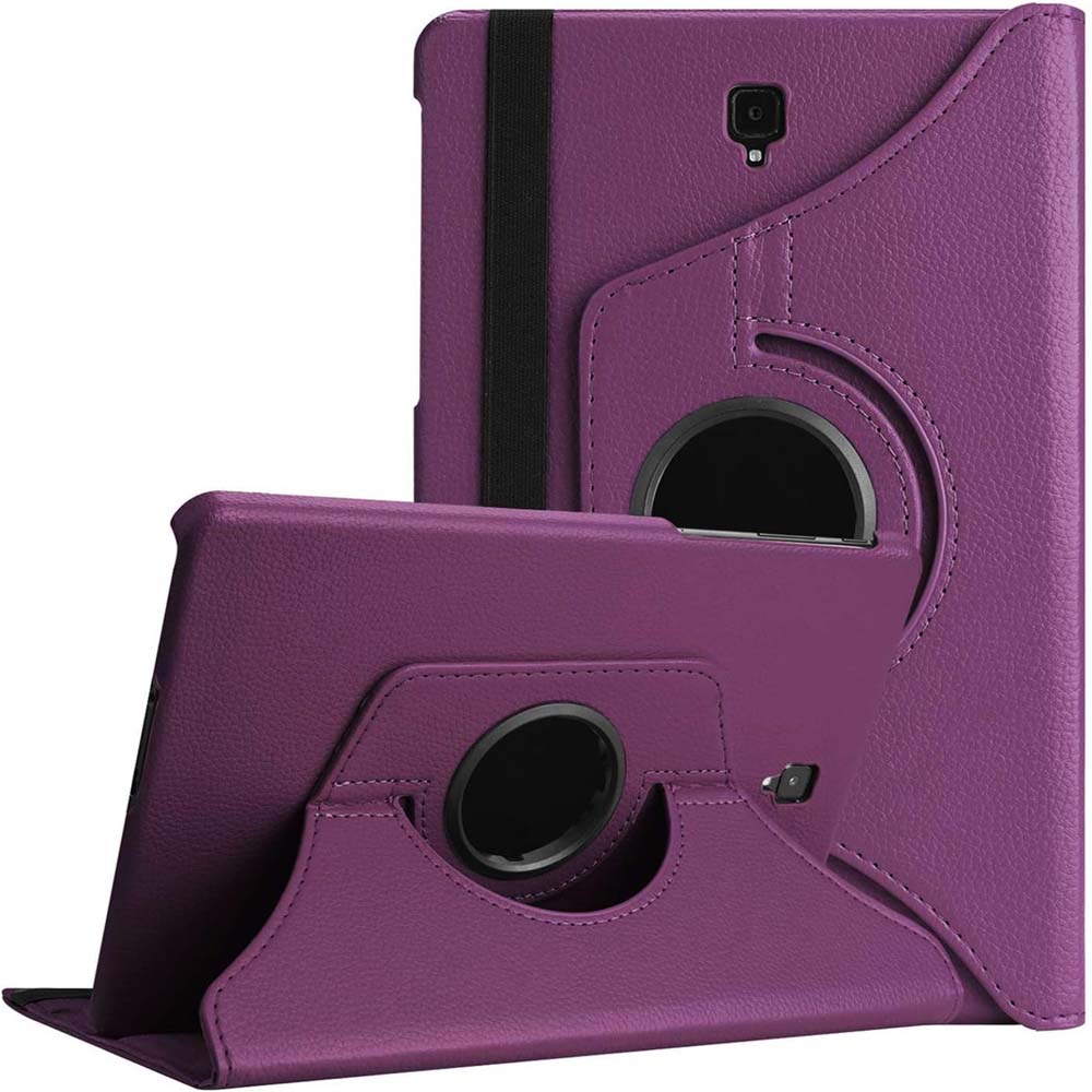 360° Rotating PU Leather Cover Compitable for Galaxy Tab A 8.0" 2017 Case - w/Auto Wake/Sleep for SM-T380/T385 (Multi) Image
