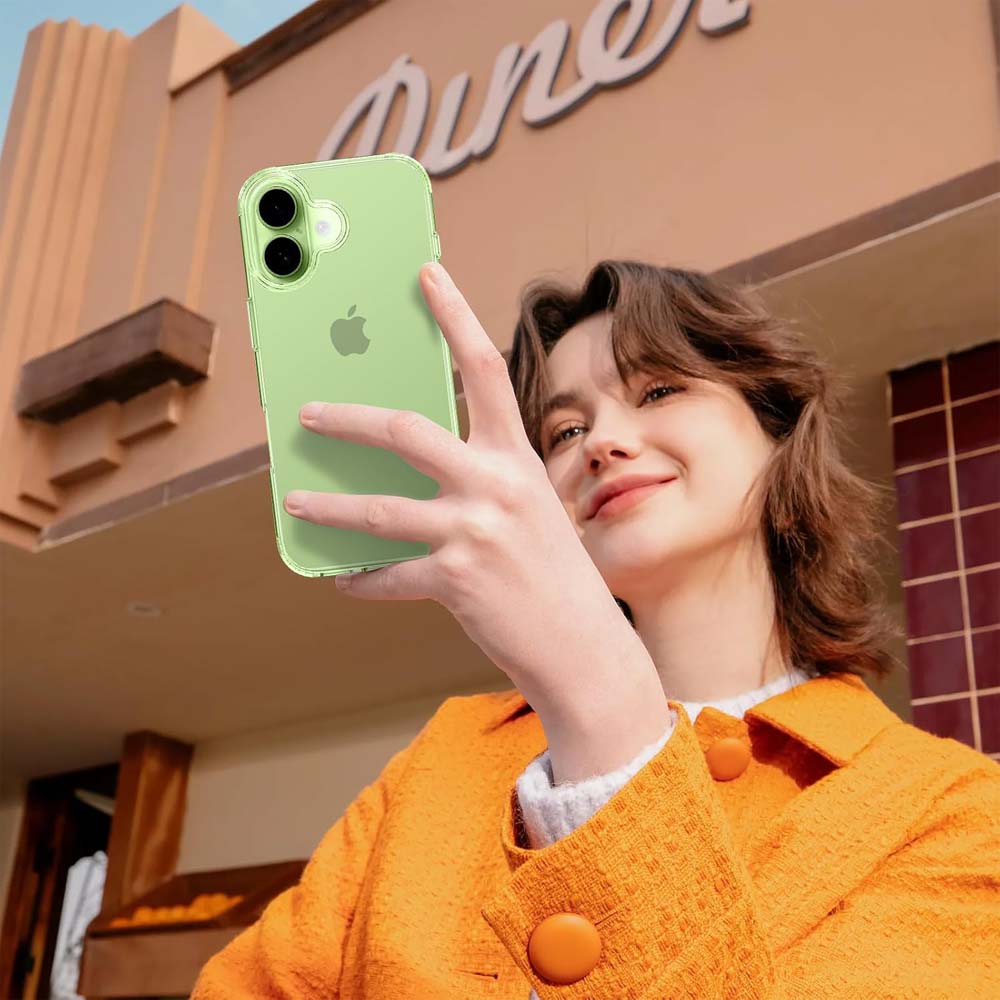 Crystal Clear Case for iPhone 17 6.3" (2025) - Anti-Yellowing Hard Back, Slim Shockproof Bumper, Wireless Charging Compatible Image