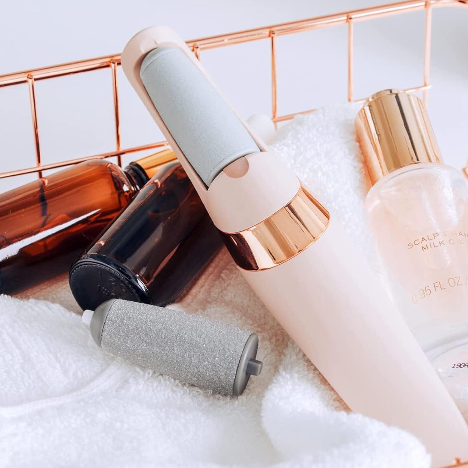 Flawless Pedi | The Ultimate Electronic Foot Care Tool with Dual Rollers & LED Precision | Smooth, Soft Feet at Home Image