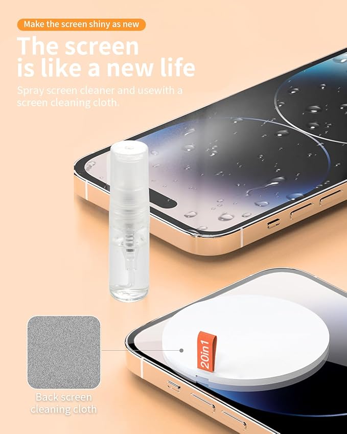 20-in-1 Electronic Cleaning Kit | Multifunctional Keyboard & Gadget Cleaning Tool Set for PC, Keyboards, Headphones, Laptops, and Cameras Image