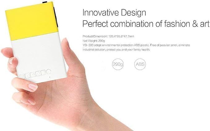 YG300 Mini Projector – Portable Pico Full Color LED LCD Video Projector for Diverse Entertainment Needs Image