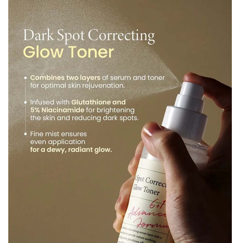 AXIS-Y Dark Spot Correcting Glow Toner - 5% Niacinamide, Glutathione & Hyaluronic Acid, Brightening Vegan Toner, 4.22oz Image