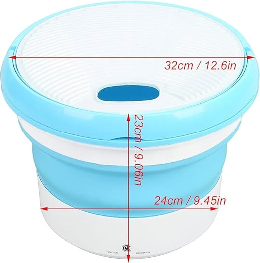 Portable Folding Washing Machine – The Ultimate Travel and Space-Saving Laundry Solution Image