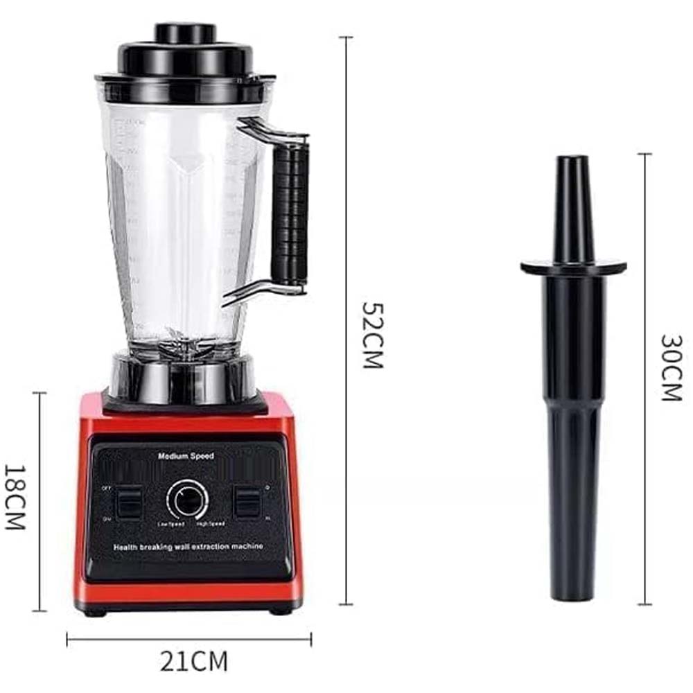 2-in-1 Electric Blender & Juicer - 4500W Heavy Duty Commercial Mixer for Hotels, Restaurants, Cafes & Household Use Image