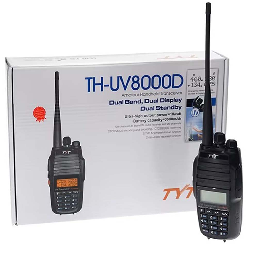 TYT TH-UV8000 OEM Mini FM Portable Walkie-Talkie. Long-range 10km Hoki Toki for outdoor & professional use. Compact design. Image