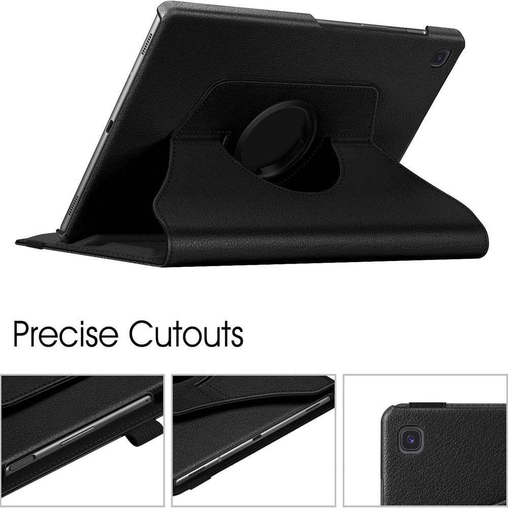 360° Swivel PU Leather Cover Compitable for Galaxy Tab S5e 10.5" Case -  w/Auto Sleep/Wake for SM-T720/T725/T727 (Multi) Image