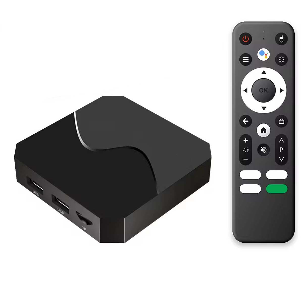 V96 Mini Android 12 TV Box 8+128GB - 8K/4K HDR, BT5.0, Voice Remote - Ultimate Streaming Media Player with App Support Image