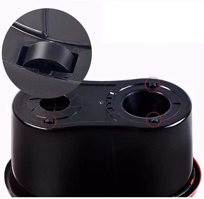 New Magic Mop Replacement Head | 360° Rotating Easy Hand Spin | Microfiber Spinning Mop - Gray | Efficient Cleaning for All Surfaces Image