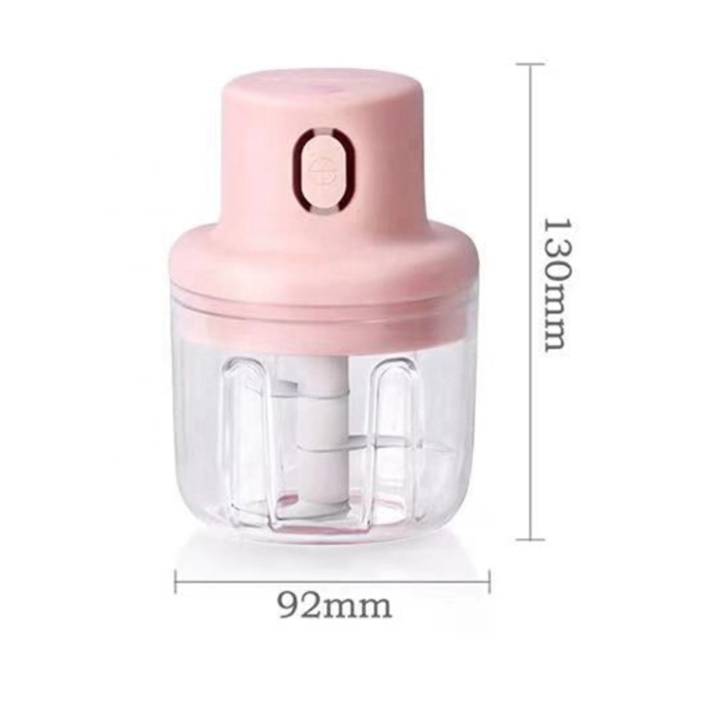 Mini Press Intelligent Electric Garlic Machine | Wireless Food Chopper 100/250ml | Effortless Garlic, Onion, and Vegetable Mincing with One-Click Operation Image