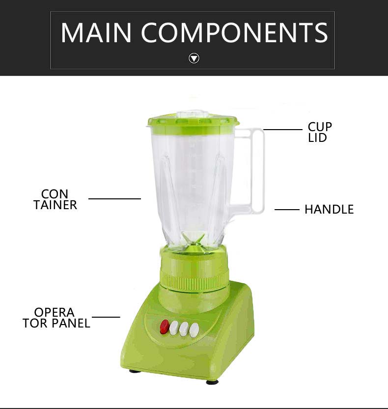MBL-2004 Commercial Blender with Grinder - Heavy Duty Multi-Function Juicer & Food Processor Image