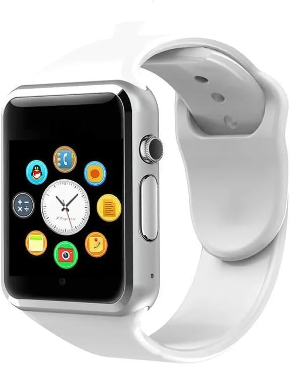 A1 Bluetooth Smart Watch - Fitness Tracker with Pedometer, SIM Card Slot & Camera | Android Sports Bracelet with Call, Message Alerts, and Health Tracking | All-in-One Smart Wrist Companion for Daily Use Image