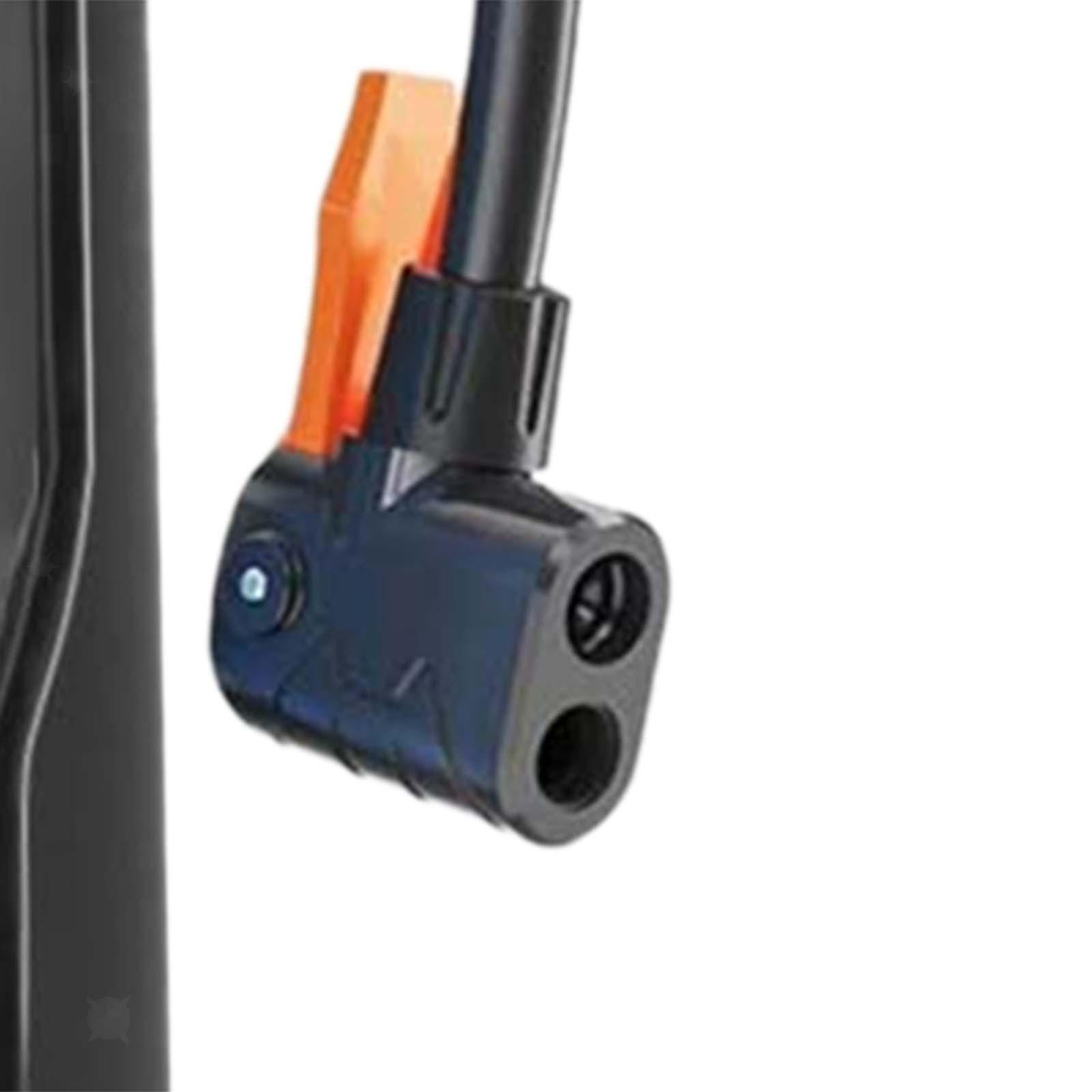 Portable Mini Foot Pump for Bikes, Motorcycles, and Electric Cars | High-Pressure Aluminum Alloy Air Inflator with Foot Pedal | Compact and Durable Design | Ideal for Bicycles, Motorcycles, and Outdoor Use Image