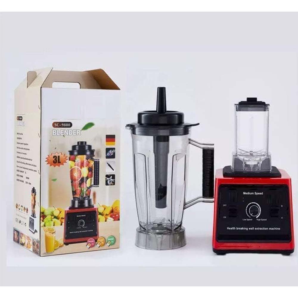 2-in-1 Electric Blender & Juicer - 4500W Heavy Duty Commercial Mixer for Hotels, Restaurants, Cafes & Household Use Image