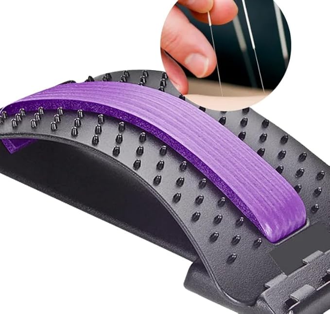 Household Lumbar Traction Device | Waist Dish Outstanding Tractor for Lumbar Strain Relief | Effective Back Pain Relief for Home Use Image