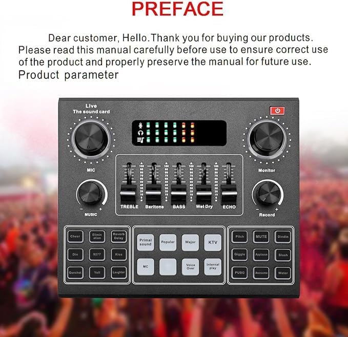 Elite V9 Sound Card & BM800 Pro Microphone Bundle: The Ultimate Setup for Advanced Broadcasting Image