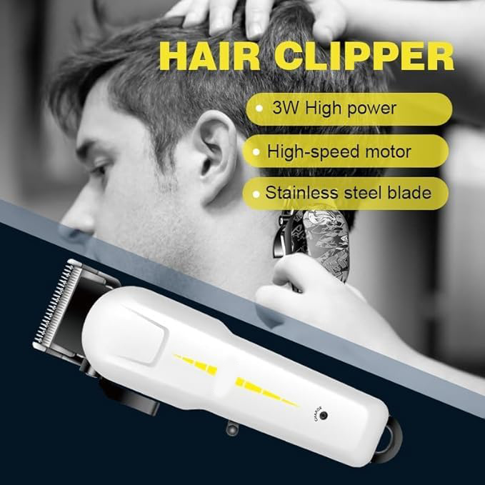 DL-1172 Professional Rechargeable Electric Hair Trimmer | Precision Grooming for Men | Sleek, Powerful, and Cordless Image