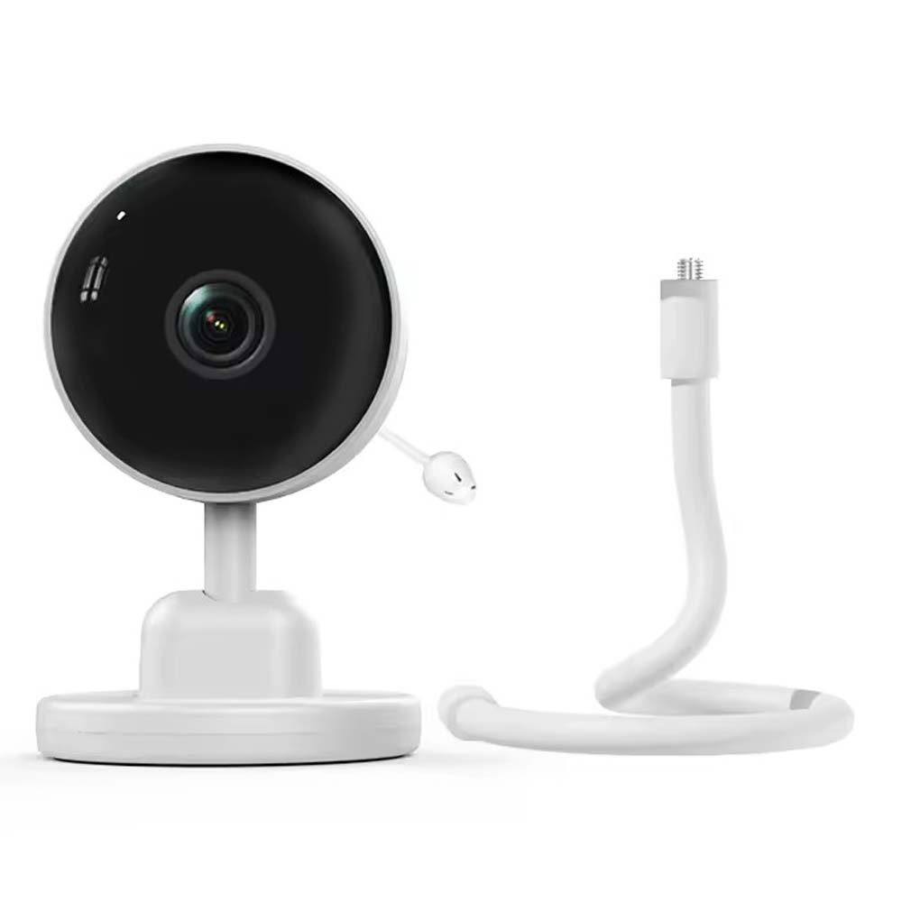 Smart WiFi Baby Monitor - No Glow Night Vision Camera with Bluetooth Remote, 360° Coverage for Child Safety Image